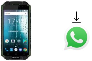 How to install WhatsApp in an Oukitel K10000 Max