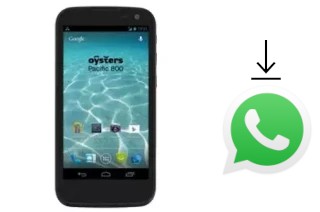 How to install WhatsApp in an Oysters Pacific 800i