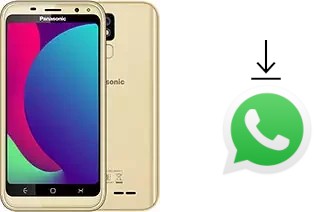 How to install WhatsApp in a Panasonic P100