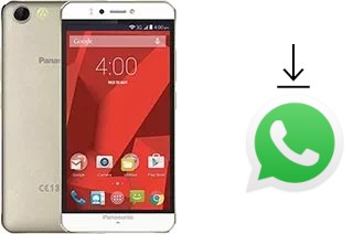 How to install WhatsApp in a Panasonic P55 Novo