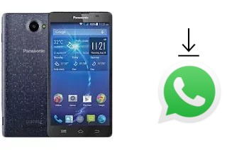 How to install WhatsApp in a Panasonic P55