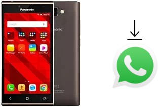 How to install WhatsApp in a Panasonic P66