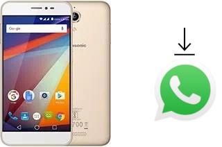 How to install WhatsApp in a Panasonic P85