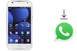 How to install WhatsApp in a Pantech Vega LTE EX IM-A820L