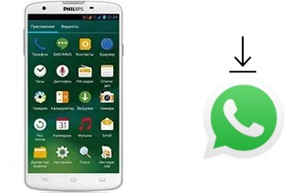 How to install WhatsApp in a Philips I928