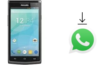 How to install WhatsApp in a Philips S388