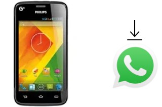 How to install WhatsApp in a Philips T3566