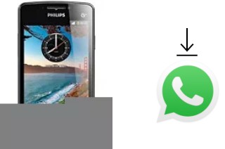 How to install WhatsApp in a Philips T539