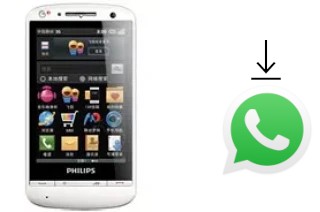 How to install WhatsApp in a Philips T910