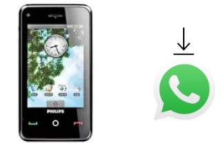 How to install WhatsApp in a Philips V808