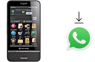 How to install WhatsApp in a Philips V900