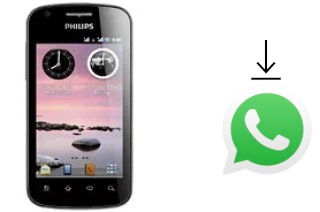 How to install WhatsApp in a Philips W337