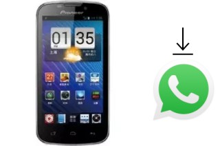 How to install WhatsApp in a Pioneer E80W