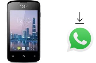 How to install WhatsApp in a Posh Pegasus Plus C351