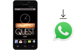 How to install WhatsApp in a Qumo Quest 504