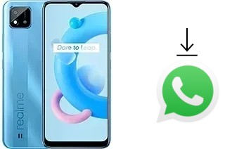 How to install WhatsApp in a Realme C20