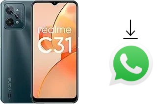 How to install WhatsApp in a Realme C31