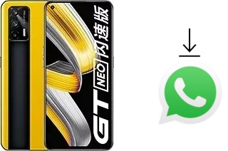 How to install WhatsApp in a Realme GT Neo Flash