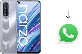 How to install WhatsApp in a Realme Narzo 30