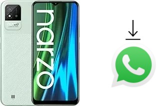 How to install WhatsApp in a Realme Narzo 50i