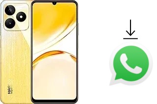 How to install WhatsApp in a Realme Narzo N53