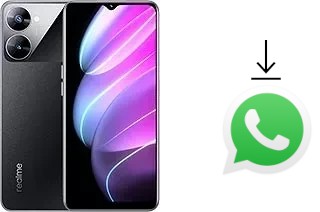 How to install WhatsApp in a Realme V30