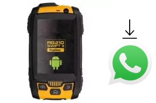 How to install WhatsApp in a RugGear RG210 Swft II