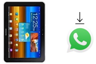 How to install WhatsApp in a Samsung Galaxy Tab 8.9 4G P7320T