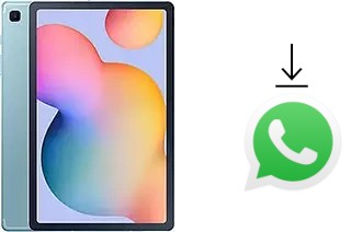 How to install WhatsApp in a Samsung Galaxy Tab S6 Lite