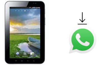 How to install WhatsApp in a Samsung Galaxy Tab 4G LTE