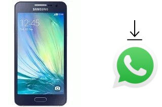 How to install WhatsApp in a Samsung Galaxy A3 Duos