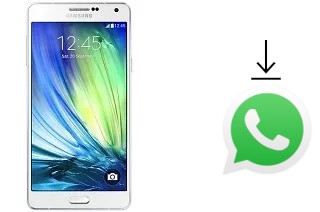 How to install WhatsApp in a Samsung Galaxy A7