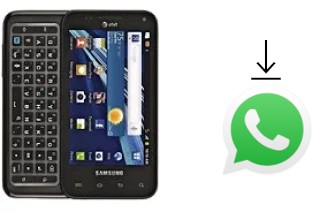 How to install WhatsApp in a Samsung i927 Captivate Glide