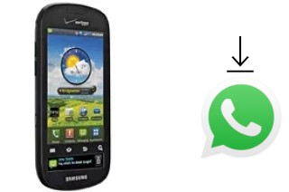 How to install WhatsApp in a Samsung Continuum I400