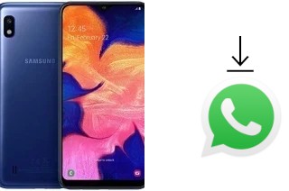 How to install WhatsApp in a Samsung Galaxy A10