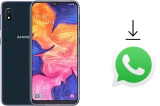 How to install WhatsApp in a Samsung Galaxy A10e