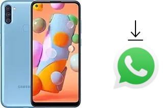 How to install WhatsApp in a Samsung Galaxy A11