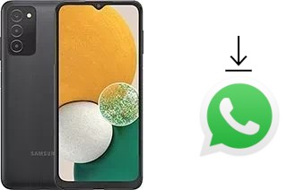 How to install WhatsApp in a Samsung Galaxy A13 5G