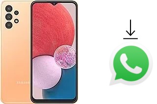 How to install WhatsApp in a Samsung Galaxy A13