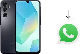 How to install WhatsApp in a Samsung Galaxy A16