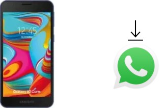 How to install WhatsApp in a Samsung Galaxy A2 Core