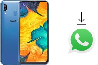 How to install WhatsApp in a Samsung Galaxy A30