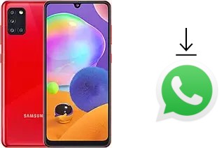 How to install WhatsApp in a Samsung Galaxy A31