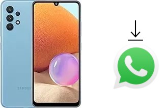 How to install WhatsApp in a Samsung Galaxy A32