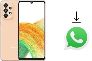 How to install WhatsApp in a Samsung Galaxy A33 5G