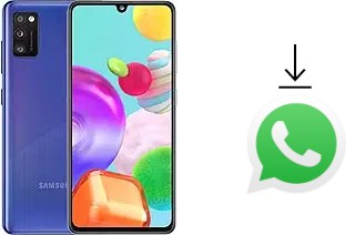 How to install WhatsApp in a Samsung Galaxy A41