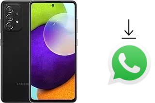 How to install WhatsApp in a Samsung Galaxy A52