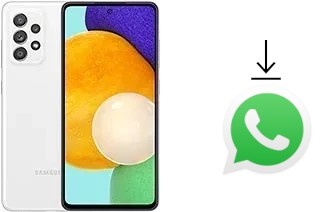 How to install WhatsApp in a Samsung Galaxy A52 5G