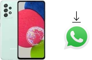 How to install WhatsApp in a Samsung Galaxy A52s 5G