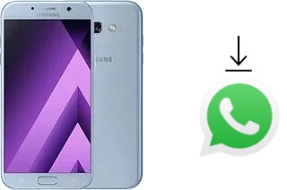 How to install WhatsApp in a Samsung Galaxy A7 (2017)